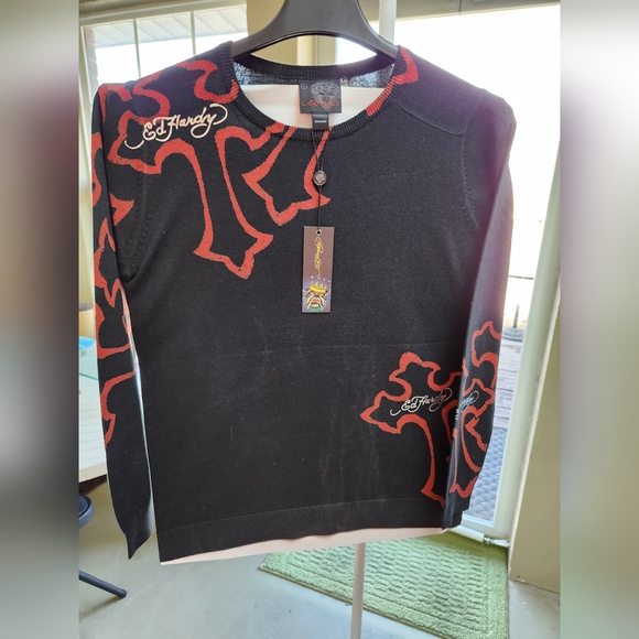 NWT Ed Hardy Sweater
